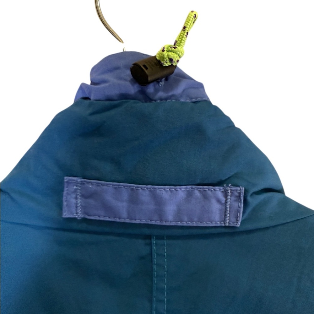 Patagonia Vintage Deep Blue Pullover Anorak Gorpcore Granola Windbreaker Sz M - Picture 6 of 15